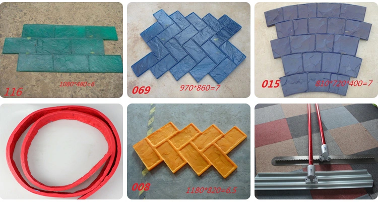 Patterns Brick Basketweave Decorative Architectural Concrete Stamp Molds