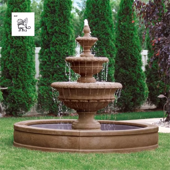 販売 庭の装飾 大きな大理石の噴水製造所